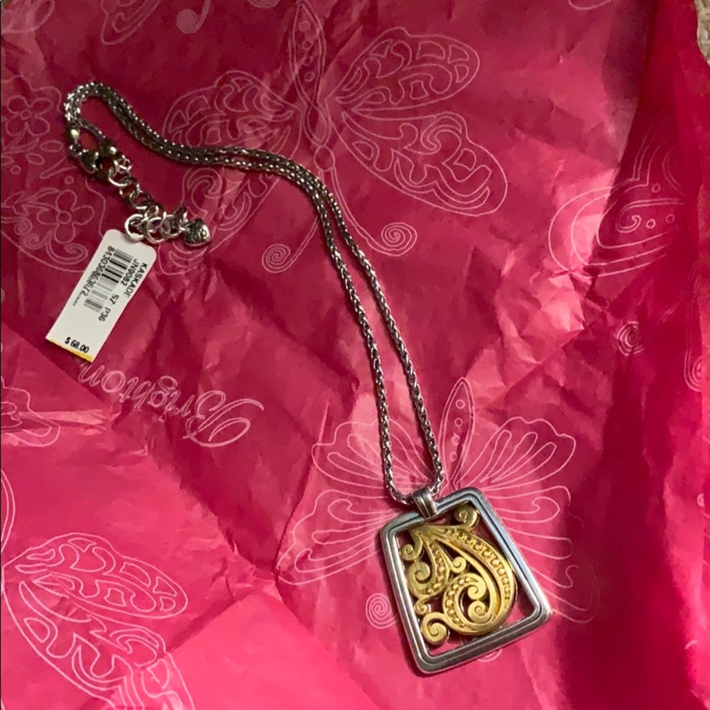 Brighton Kaskade NWT two tone necklace